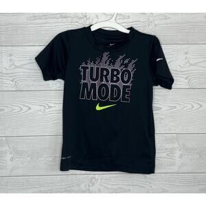 Nike Turbo Mode Dri FIT  Short sleeve T-shirt toddler girls size 4T